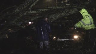 Tullahoma TN Tornado 11292016 [upl. by Leinahtan]