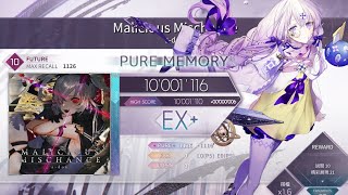 【Arcaea】Malicious Mischance FTR 10 PURE MEMORY Max10 [upl. by Lowrance50]