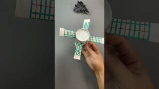 Cup of Flight Crafting a Rotating Paper Aircraft [upl. by Ateiram]