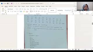UAS Statistika dan Probabilistik INTAN AMITA WALUYA 22338020 [upl. by Chemush]