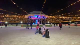 Ice rink  Hyde park London  Winter Wonderland 2022 [upl. by Notffilc]