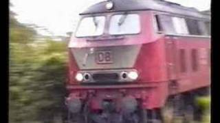 Diesel Locomotive Sound ORGY Super Diesellok Sound BR218 BR 218 V160 V 160 DB Pielstick Dieselloks diesellokomotiven [upl. by Wurst]