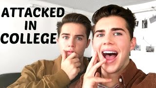 GETTING ATTACKED IN COLLEGE  Storytime  Coyle Twins [upl. by Druce]