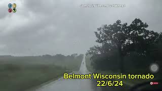 Belmont Wisconsin tornado [upl. by Rossie]