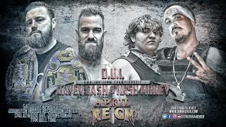 RWA April Reign 2024 Davey Cash amp Kash Money vs Kellan Thomas amp Milo Mirra [upl. by Denby]