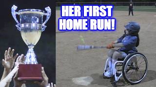 HER FIRST HOME RUN CAME IN THE CHAMPIONSHIP GAME  OnSeason Softball Series [upl. by Martijn]