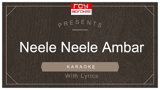 Neele Neele Ambar Par  Kalaakaar  Sridevi  Kishore Kumar  FULL KARAOKE with Lyrics [upl. by Yursa660]