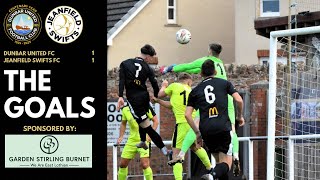 THE GOALS  vs Jeanfield Swifts FC  EoSFL Premier Division  091124 [upl. by Hgielanna]