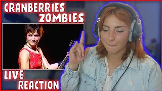 First Time REACTING to The Cranberries  Zombie 1999 Live [upl. by Keare340]