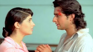 Saif Ali Khan lies to Twinkle Khanna for her love  Dil Tera Diwana  Bollywood Scene 614 [upl. by Sidran]