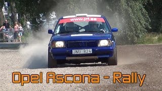 Opel Ascona Rallying  Sweden HD [upl. by Ransome]