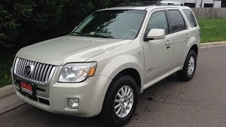 SOLD 2008 Mercury Mariner Premier 4WD V6 Walkaround Start up Tour amp Overview [upl. by Ettenil665]