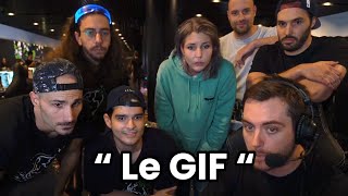 Les Streamers réagissent a lodieux quotGIFquot du Zevent Pt1 [upl. by Israel]