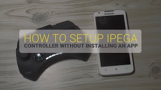 How to setup ipega bluetooth controller the easy way [upl. by Eniahpets553]