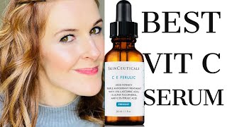 BEST VITAMIN C SERUM  SkinCeuticals C E Ferulic Review [upl. by Ayitahs208]