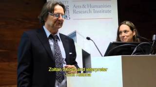 A LECTURE BY ZOLTAN SKODA AT TRINITY COLLEGE DUBLIN [upl. by Amles]