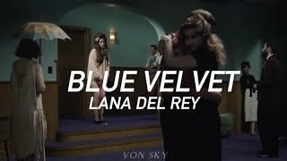 Blue Velvet  Lana del Rey Traducida al Español  Video Oficial HampM [upl. by Slorac]