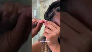 The Trick to TIGHT Jumbo Passion Twists No Rubber band passiontwist protectivestyle [upl. by Manning]