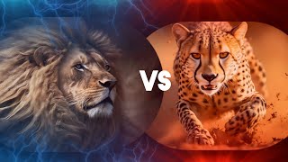 Cheetah vs Lion Chief of the Jungle [upl. by Ratcliffe]