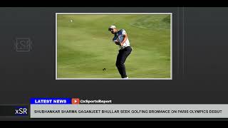 Shubhankar Sharma Gaganjeet Bhullar Seek Golfing Bromance On Paris Olympics Debut [upl. by Aztirak506]