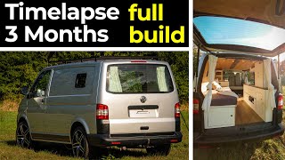 From Zero to Vanlife VW T5 Camper Van Conversion [upl. by Cobbie]