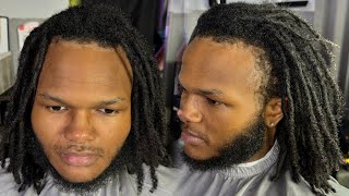 YOU WON’T BELIEVE HOW this man looks after fixing up all these dreadlocs [upl. by Aitsirt]