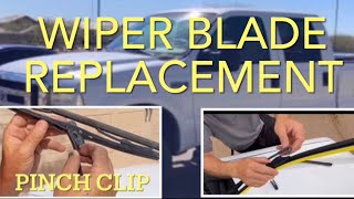 2001 FORD F250 WIPER BLADE REPLACEMENT CONCEPT IS THE SAME FOR MOST VEHICLES [upl. by Hawkie]