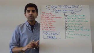 AQA Economics AS  Exam Tips [upl. by Adivad]