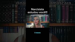 Narcisista estudou você narcisismo narcisista shorts comoselivrardonarcisista [upl. by Alakcim]