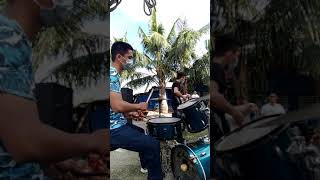 Halinat SamaSama by Musikatha Drum Cam❗Outdoor Praise and Worship JLOMS Beleng Church [upl. by Gerlac]