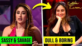 When Did Kareena Kapoor Become So BORING  Koffee With Karan [upl. by Isolde]