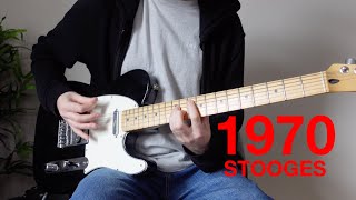 The Stooges  1970 guitar cover [upl. by Hintze]