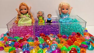 At the hotel  Elsa amp Anna toddlers are on vacation  fun activities  Barbie dolls hotel [upl. by Sargent]