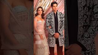 kiaraadvani amp sidharthmalhotra at Ambanis sangeet function 💕✨  anantambani shorts viral [upl. by Yelknirb]