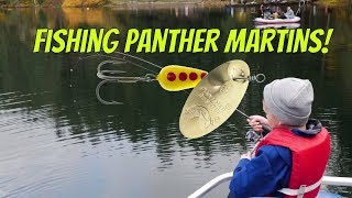 How To Fish Panther Martin Spinners For Trout EASY amp EFFECTIVE [upl. by Ratep]