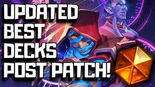 Top 5 Decks For Easy Legend In Hearthstone After The Patch [upl. by Inej520]