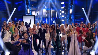 Klemen Slakonja recreates Slovenia’s 25 years in the Eurovision Song Contest Ema 2020 Interval Act [upl. by Aneeras]