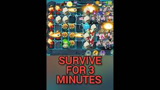 SURVIVE FOR 3 MINUTES PENNYS PURSUIT LEVEL SPEEDRUN  PLANTS VS ZOMBIES [upl. by Indys]