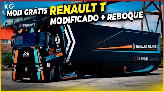 RENAULT TRUCK CUSTOMIZADO  REBOQUE ETS2 MODS Kriistof Combo 24H Camions 2023 [upl. by Christian]