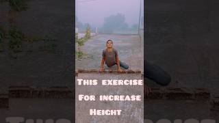 💪💪height increasing exercise viralshorts trendingshorts [upl. by Inaniel]