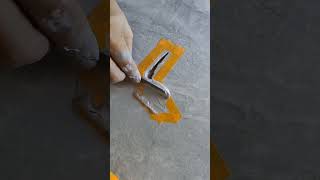 Ceramic Tile Repair Made Simple shorts youtubeshorts viral [upl. by Ainahpets]