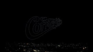 Cornetto Drone Show at Under 25 Summit 2024 Bangalore [upl. by Etnaid771]