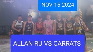 CARMEL L FERENAL CARRATS VS ALLAN RU LIVE BASKETBALL BRGY 329 LOPE DE VEGA [upl. by Leonore410]