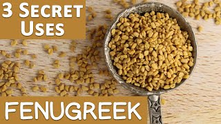 3 Secret Uses of Fenugreek Benefits for Women and Men [upl. by Ane49]