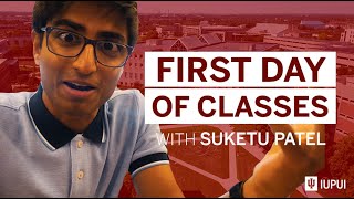 First Day of Classes  IUPUI VLOG [upl. by Blankenship]