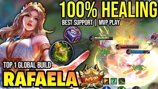 RAFAELA BEST BUILD 2023  BUILD TOP 1 GLOBAL RAFAELA GAMEPLAY  MOBILE LEGENDS✓ [upl. by Berfield824]