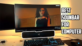 5 Best Soundbars for PC amp Computer Gaming and more 2023 [upl. by Ferne]