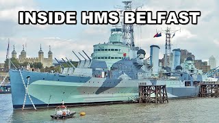 Inside HMS Belfast London [upl. by Pattani967]