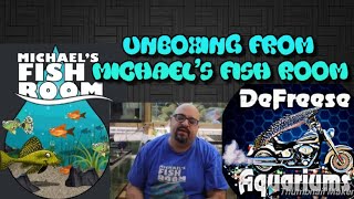 Unboxing from Michaels Fish Room [upl. by Nylyram]