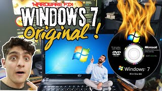 ⚡Probé Windows 7 Original ⚠️ Aún funciona  🤯 [upl. by Culberson]